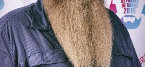 Vervins : Jocelin est champion de France de barbe dans sa catégorie