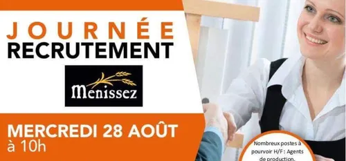 Aulnoye Aymeries : Start People recrute pour Menissez ce mercredi