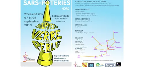 Sars Poteries : 9ème biennale « Les Journées du Verre et de la...