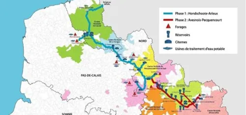200 kms, c’est la longueur de l’autoroute de l’eau créée dans la...