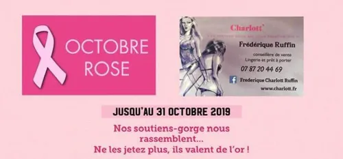 Ne jetez plus vos vieux soutiffs et agissez contre le cancer du sein