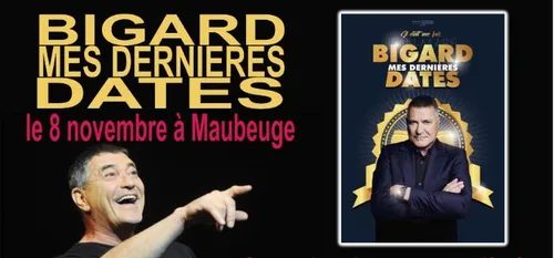 Spectacle : Jean Marie Bigard à la Luna de Maubeuge vendredi