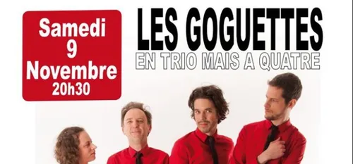 Sortie : Les Goguettes à l’Espace Gérard Philipe de Feignies ce samedi