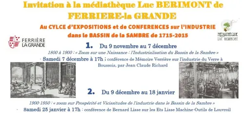 Expo : à la découverte de l’histoire du bassin industriel de la Sambre