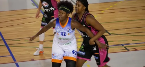 Shanavia "MVP" Dowdell, se sent comme à la maison à Aulnoye-Aymeries