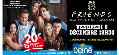 5 H de Friends au cinéma!