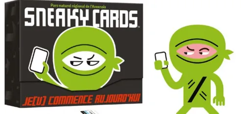 SNEAKY CARDS : UN JEU DE CARTES POUR AIDER LA PLANETE