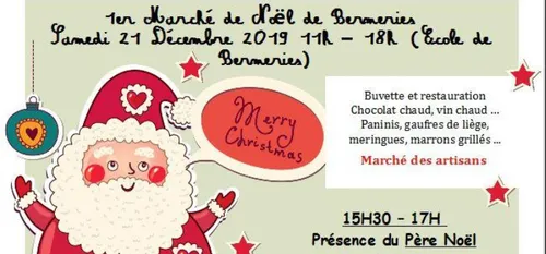 BERMERIES : UN MARCHE DE NOEL AU COEUR DE L'ECOLE