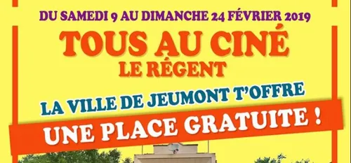 JEUMONT : TOUS AU CINE PENDANT LES VACANCES SCOLAIRES