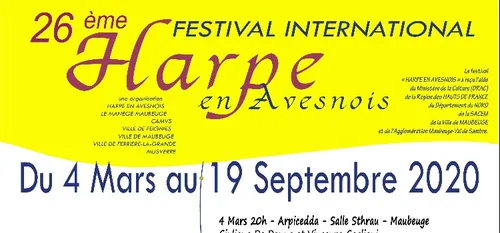 SORTIE : LE FESTIVAL HARPE EN AVESNOIS REVIENT