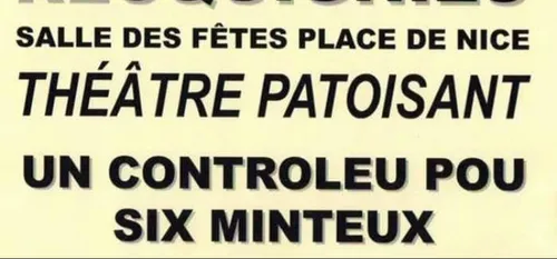 THEATRE : LA TROUPE PATOISANTE DE RECQUIGNIES SUR SCENE CE WEEKEND