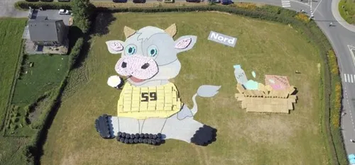 SIA - Remise du Prix aux Agriculteurs pour la fresque géante à...