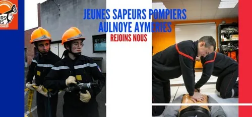 LES JEUNES SAPEURS POMPIERS D’AULNOYE AYMERIES RECRUTENT