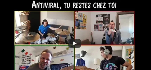 La reprise d'Antisocial par un fourmisien dépasse les 1 300 000 vues !