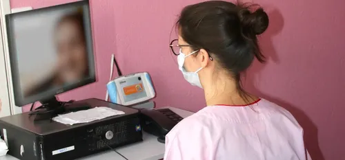 Coronavirus - La mise en place des téléconsultations à la maternité...