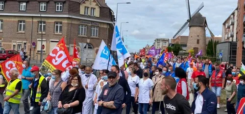 Maubeuge - Mobilisation du personnel soignant mais aussi de...
