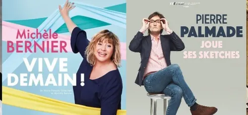 Palmade, Baffie, Sébastien, Bernier, Damidot et Adamo, têtes...