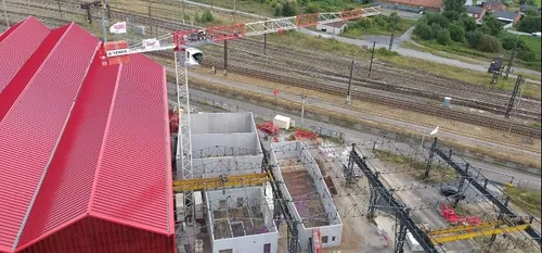 Aulnoye-Aymeries - Débuté en juin, les travaux du Pôle des Musiques...