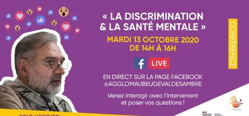 La discrimination et la santé mentale, une conférence ce mardi