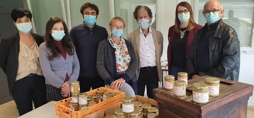 Plus de 50 kilos de miel récoltés à la Polyclinique de la Thiérache...