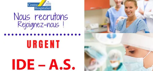EMPLOI : Le centre hospitalier de Sambre Avesnois recrute