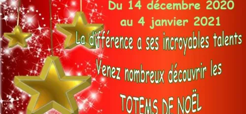 Une Expo-Drive de Totems de Noël bientôt à Colleret