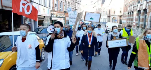 Grève des Soignants du SSIAD, exclus du Ségur de la Santé