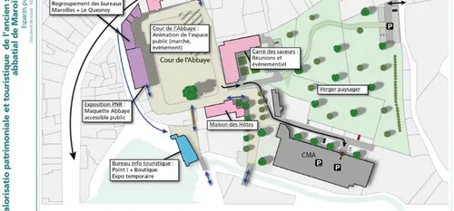 Maroilles - Un immense projet de rénovation pour le site abbatial...