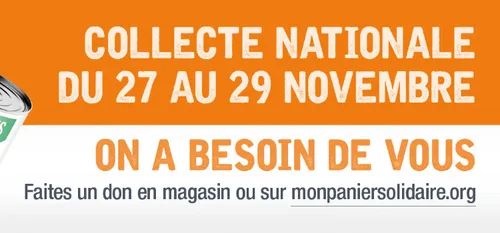 Un weekend pour aider la banque alimentaire