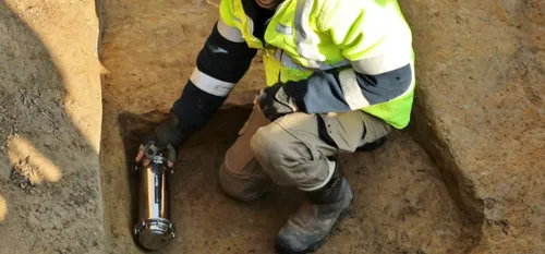 Une capsule temporelle enfouie au Forum Antique de Bavay