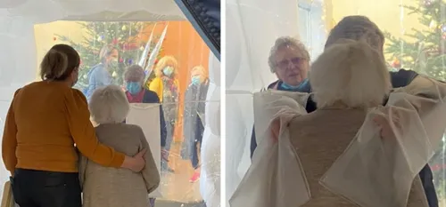 Le Centre Hospitalier de Jeumont installe une bulle contact pour...