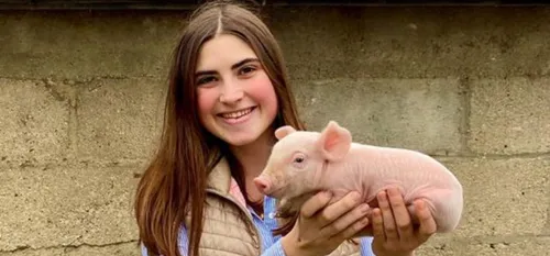 Lison, candidate au concours Miss et Mister France Agricole