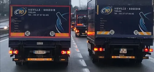 Forte mobilisation des Grossistes en boisson à Lille - Vieville...