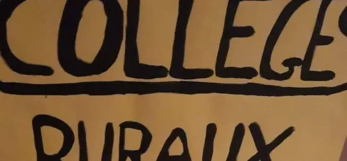 Grève "historique" au collège du Solrézis aujourd'hui