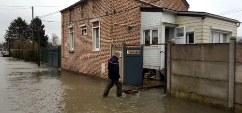 Une partie de Saint-Rémy-du-Nord sous les eaux