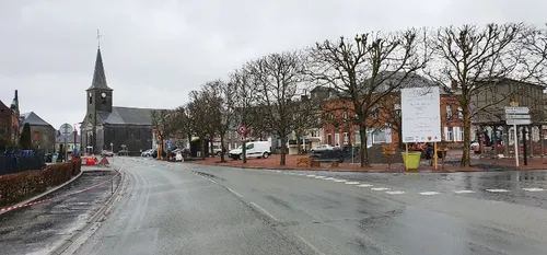 Le lancement des travaux de réhabilitation de la place Foch à Ohain