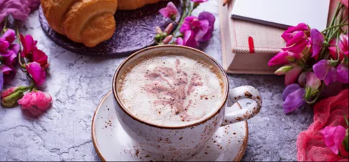 St Valentin : des fleurs et un petit dej !