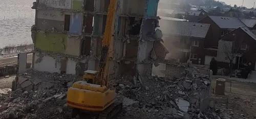 Louvroil - Une première page se tourne avec la démolition de la...