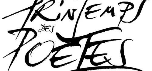 Le Printemps des Poètes, ça commence ce weekend