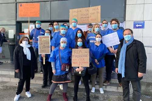 Maubeuge - Le service réanimation du CHSA en grève ce mardi matin