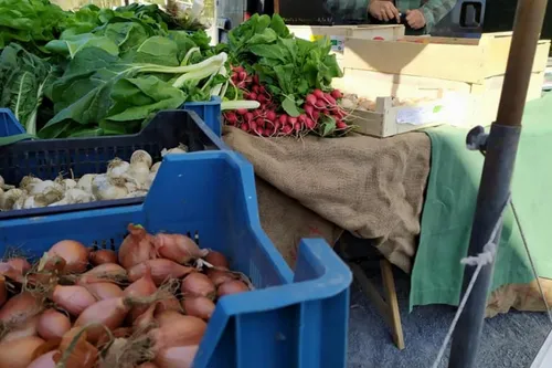 L’organisation d’un marché de producteurs locaux ce samedi matin à...