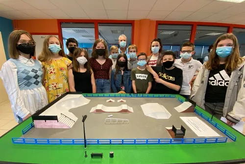 Hautmont - Des collégiens imaginent leur futur SkatePark :...
