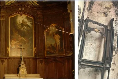 L'incendiaire présumé de la Collégiale, présenté hier au Juge...