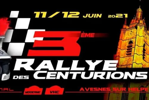 3e Rallye des Centurions à huis clos samedi dans l'Avesnois