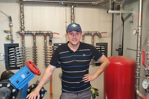 La mise en service de la 1ère unité de méthanisation du...