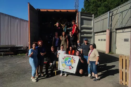 Feignies - Africa Kids récolte 6 tonnes de matériels pour une école...