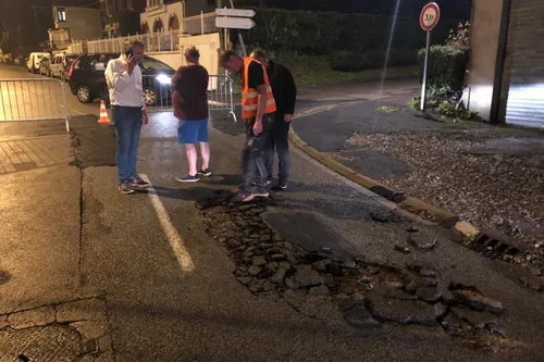 Aulnoye-Aymeries, Jeumont, Hautmont - De fortes averses de pluies...