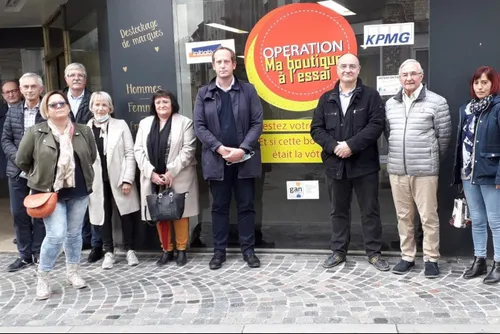 Opération "Boutique à l'Essai" à Landrecies