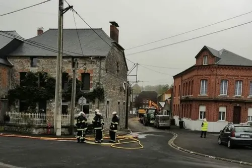 Glageon - Une fuite de gaz, rue georges : 107 foyers touchés