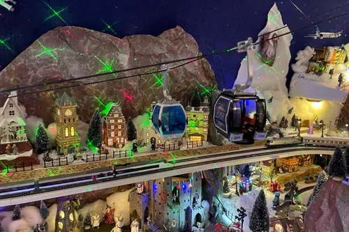 Un magnifique village de Noël à découvrir jusqu’au 15 janvier au...